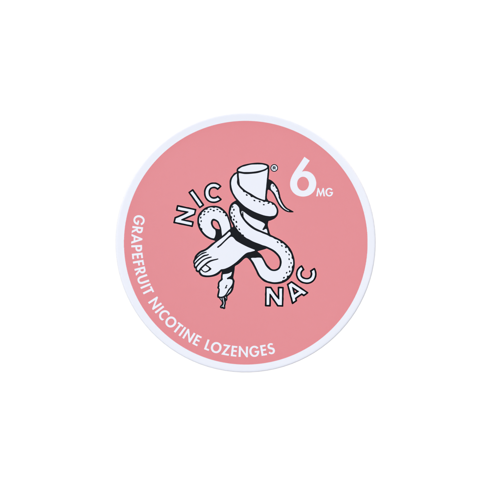 Nic Nac Grapefruit 6MG Wholesale Nicotine Lozenges