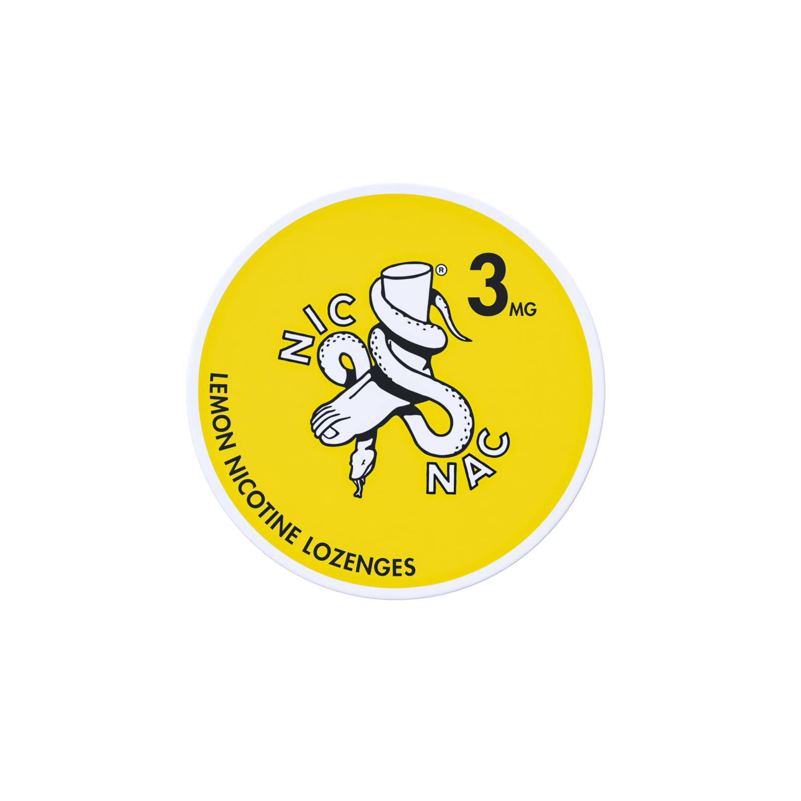 Nic Nac Lemon 3MG Wholesale Nicotine Lozenges