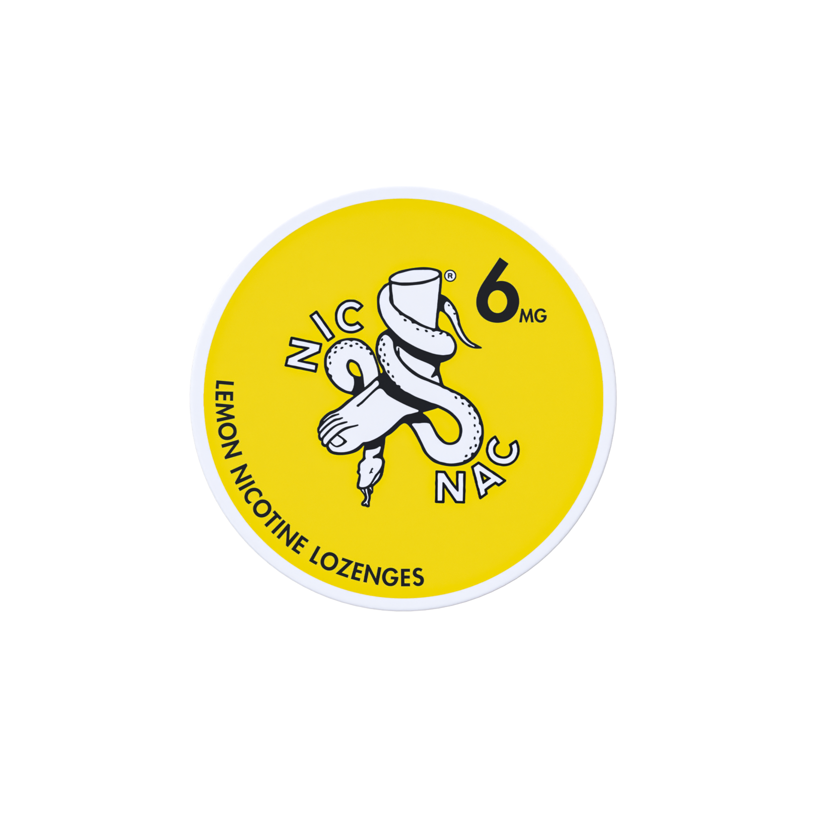 Nic Nac Lemon 6MG Wholesale Nicotine Lozenges