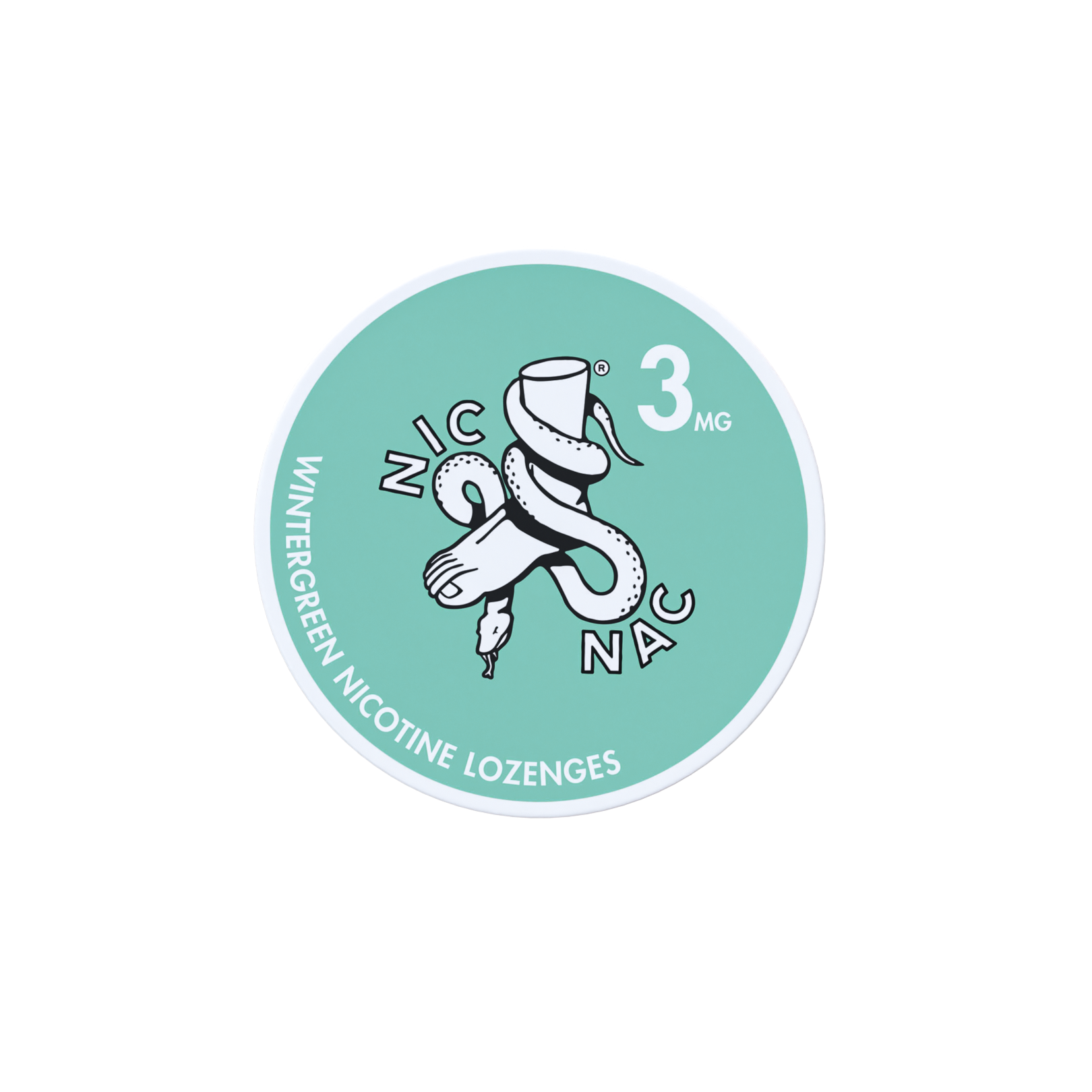Nic Nac Wintergreen 3MG Wholesale Nicotine Lozenges