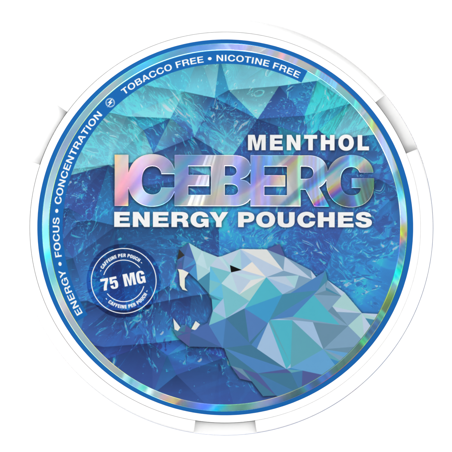 Iceberg Caffeine Menthol Wholesale Caffeine Pouches