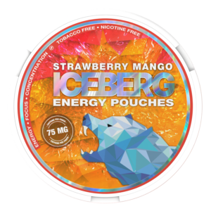 Iceberg Caffeine Strawberry Mango Wholesale Caffeine Pouches