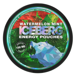 Iceberg Caffeine Watermelon Mint Wholesale Caffeine Pouches