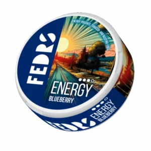 Fedrs Energy Blueberry Wholesale Caffeine Pouches