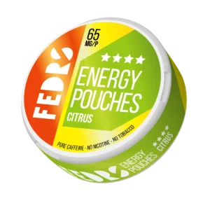 Fedrs Energy Citrus Wholesale Caffeine Pouches