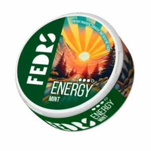 Fedrs Energy Mint Wholesale Caffeine Pouches