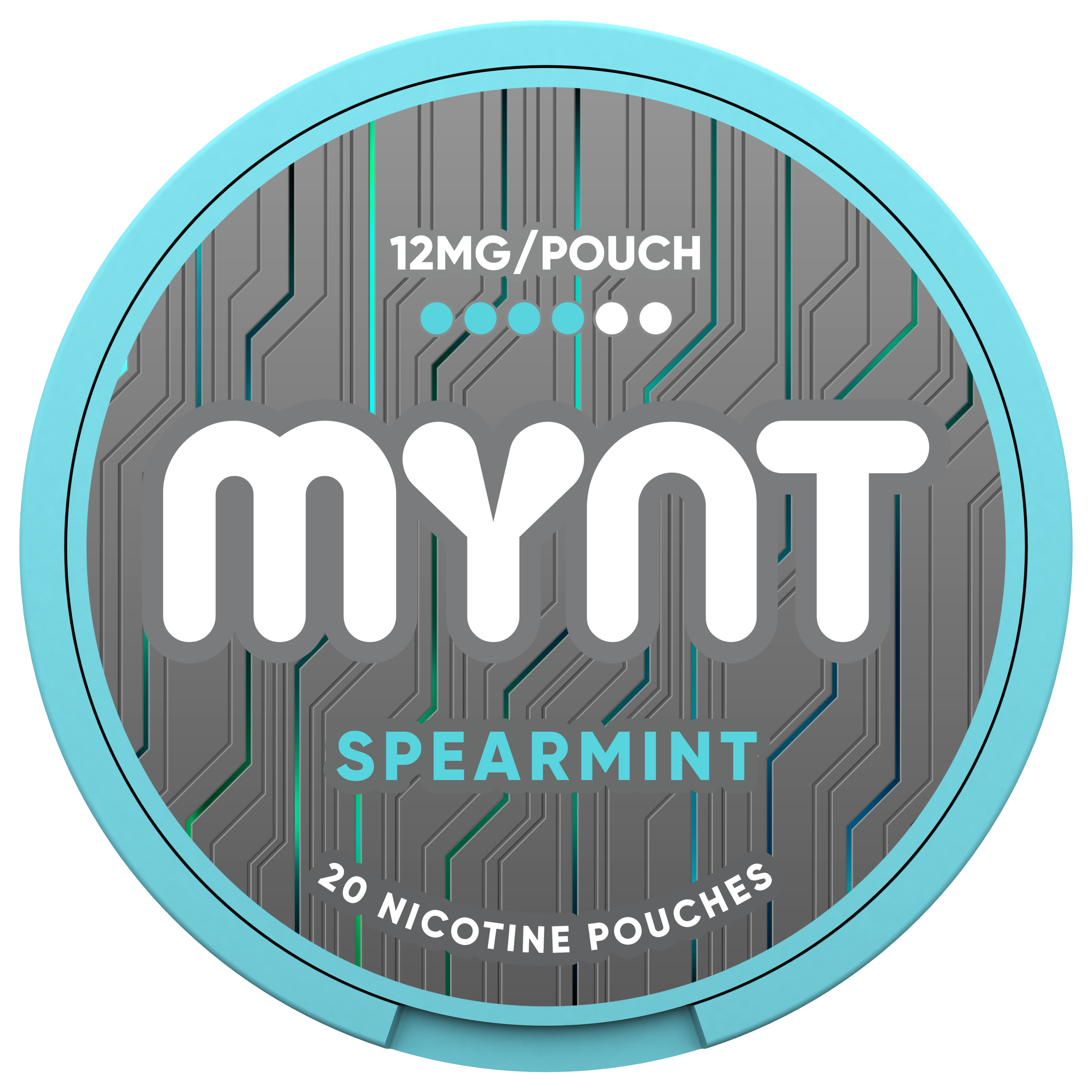 MYNT Spearmint 12MG Wholesale Nicotine Pouches