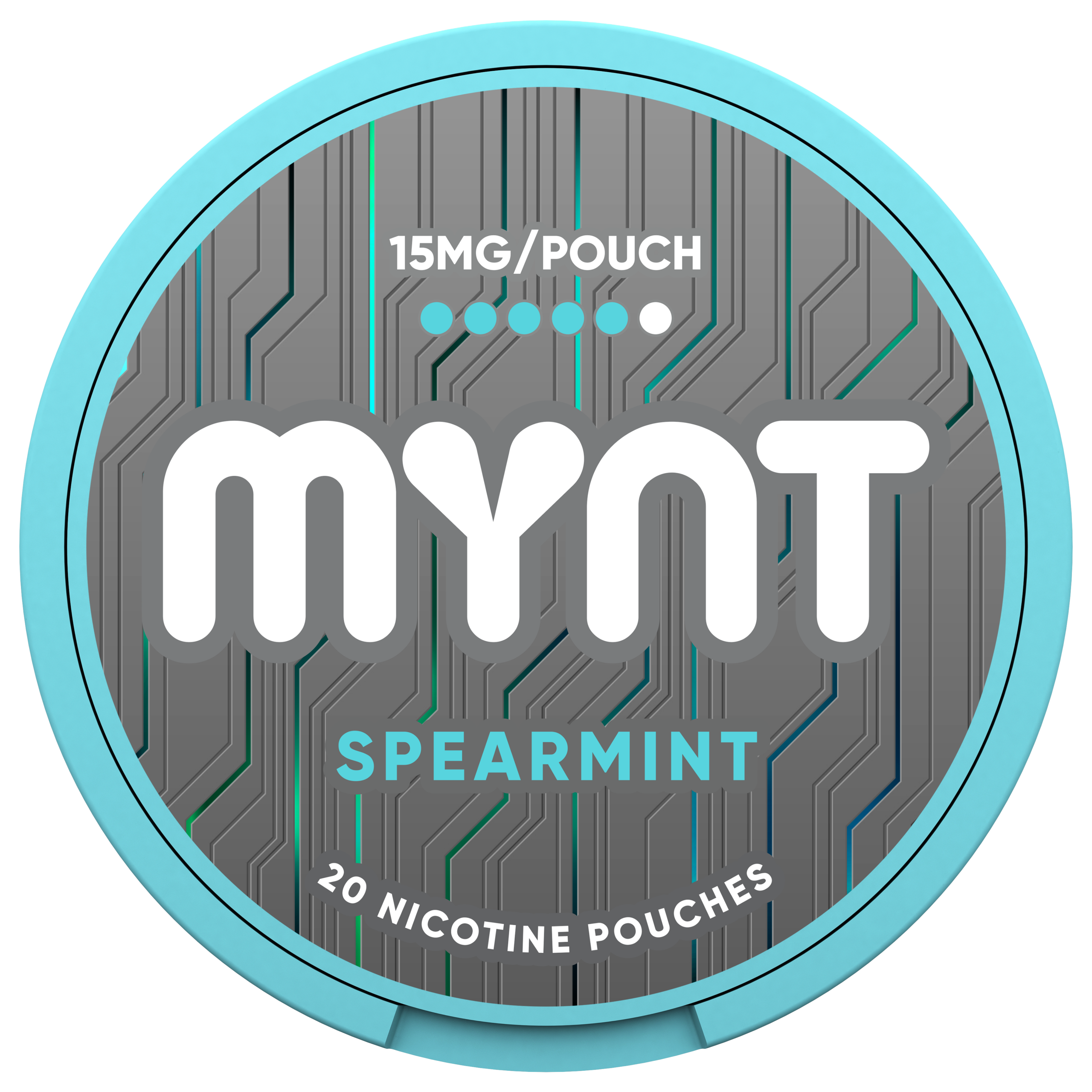 MYNT Spearmint 15MG Wholesale Nicotine Pouches