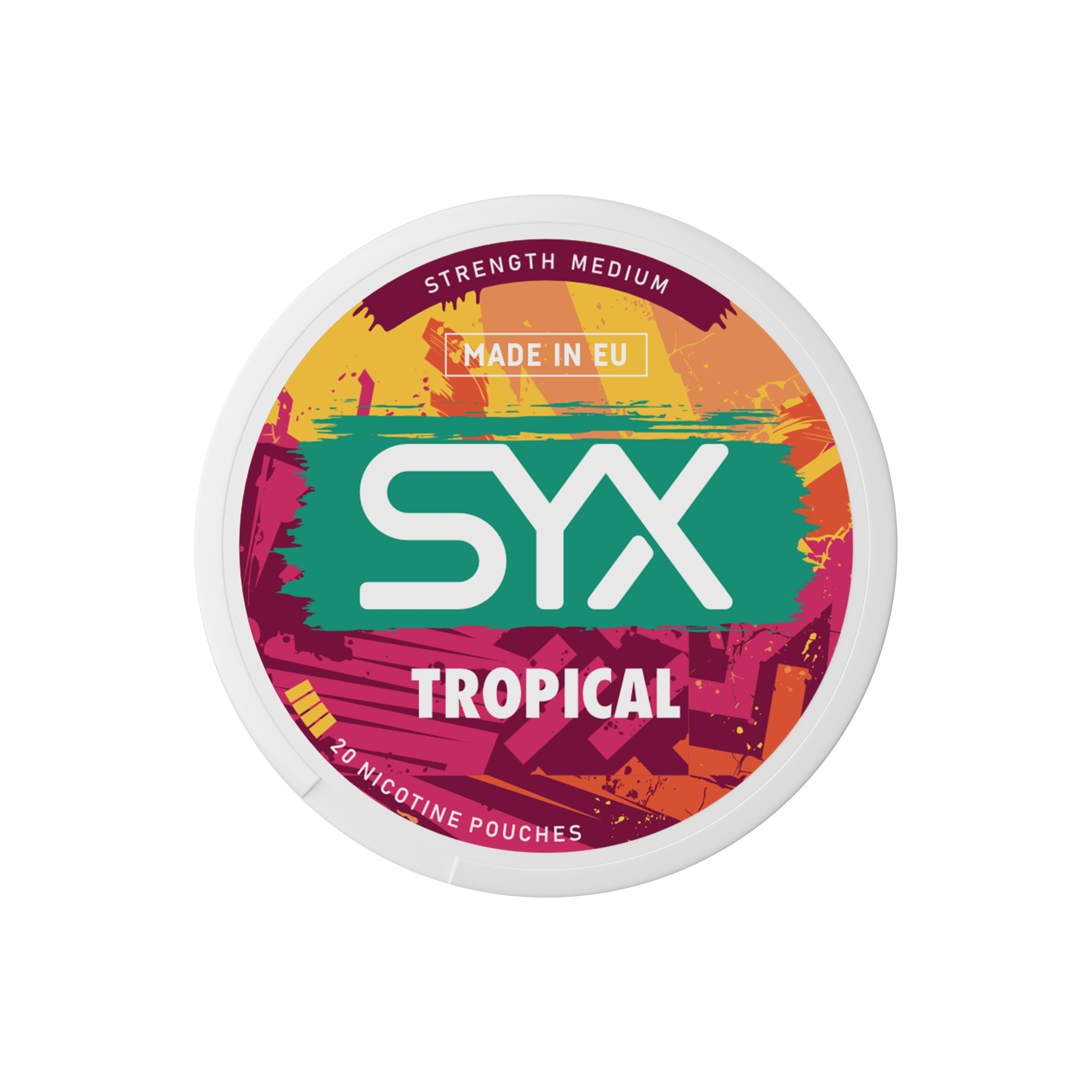 Syx Tropical Medium Wholesale Nicotine Pouches
