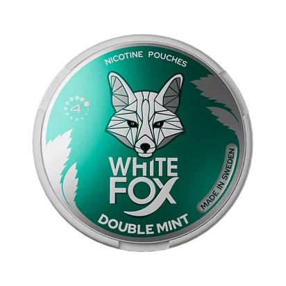 White Fox Double Mint 3MG Wholesale Nicotine Pouches
