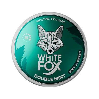 White Fox Double Mint 6MG Wholesale Nicotine Pouches