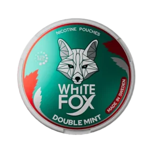 White Fox Double Mint 9MG Wholesale Nicotine Pouches
