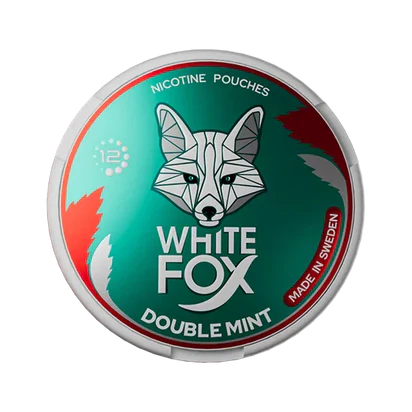 White Fox Double Mint 9MG Wholesale Nicotine Pouches
