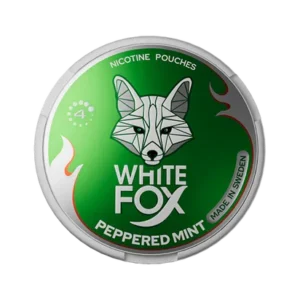 White Fox Peppered Mint 3MG Wholesale Nicotine Pouches