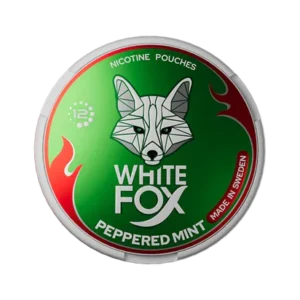 White Fox Peppered Mint 9MG Wholesale Nicotine Pouches