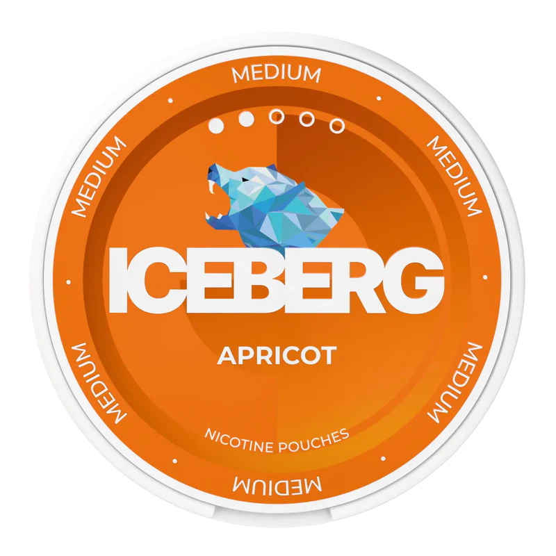 Iceberg Medium Apricot 20MG Wholesale Nicotine Pouches