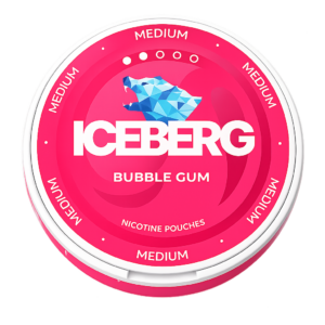 Iceberg Medium Bubblegum 20MG Wholesale Nicotine Pouches