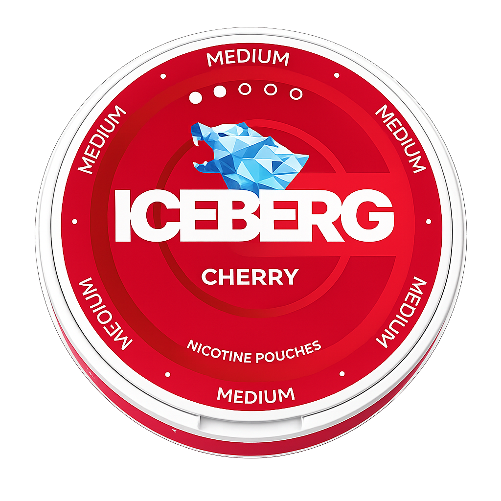 Iceberg Medium Cherry 20MG Wholesale Nicotine Pouches