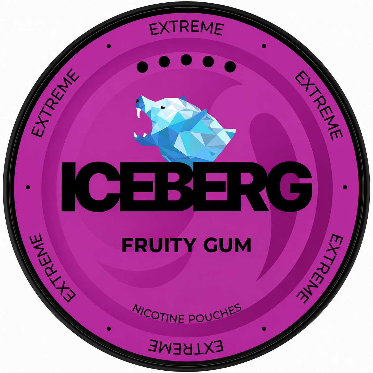 Iceberg Extreme Fruity Gum Wholesale Nicotine Pouches