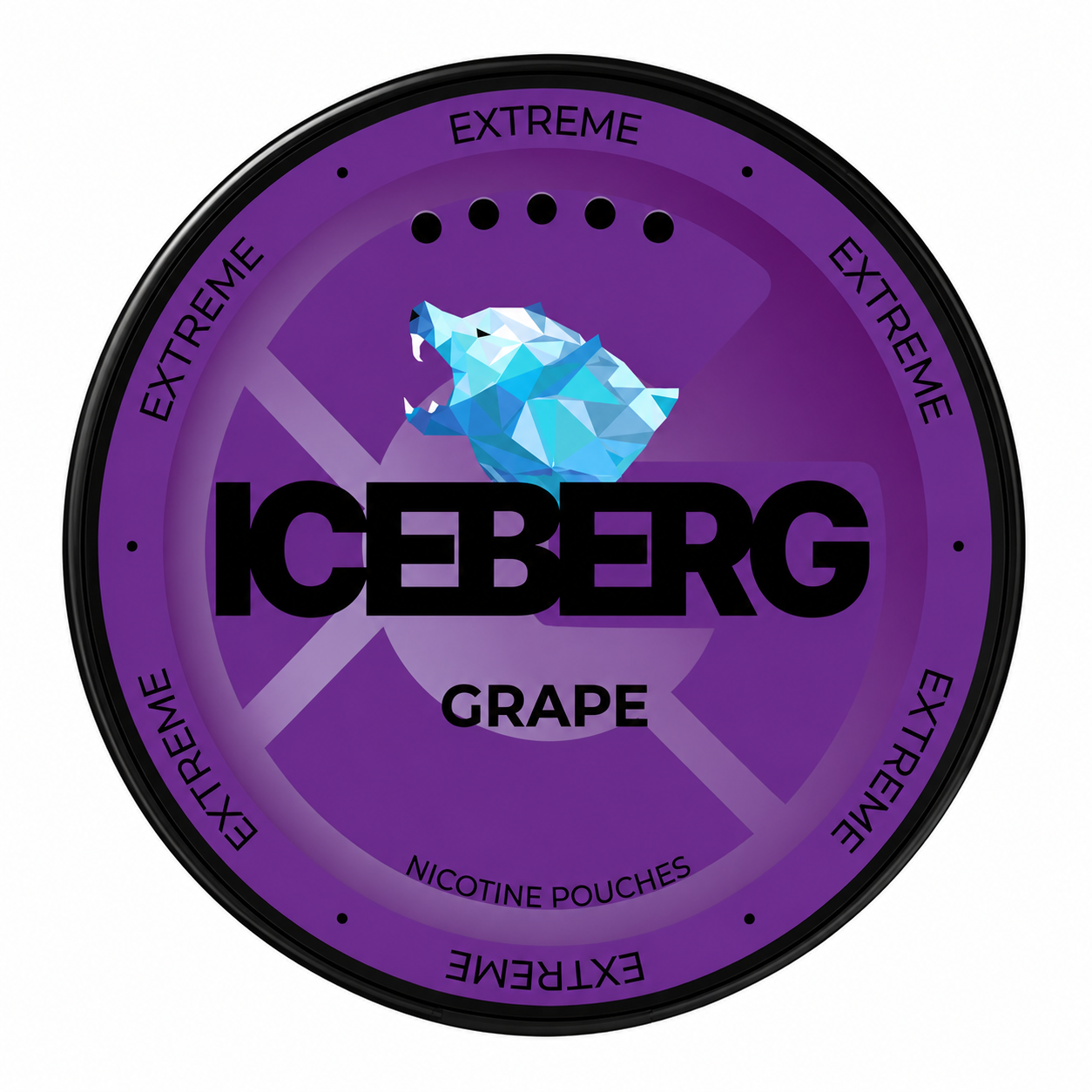Grape Iceberg Extreme Grape Wholesale Nicotine Pouches