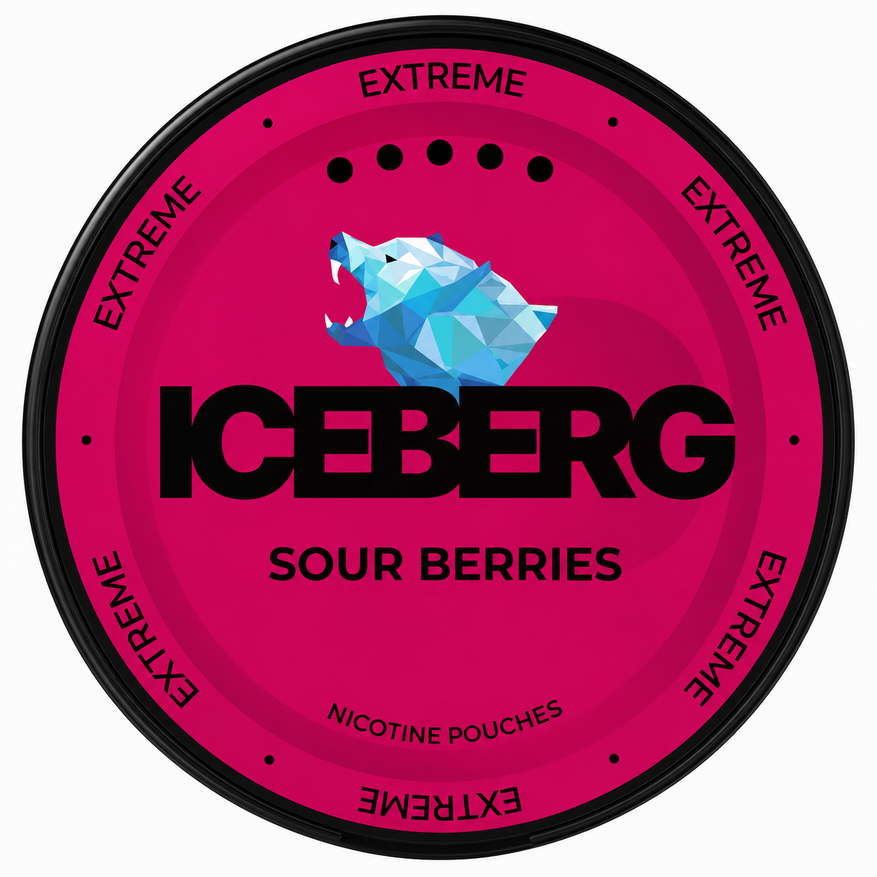 Sour Berries Iceberg Extreme Sour Berries Wholesale Nicotine Pouches