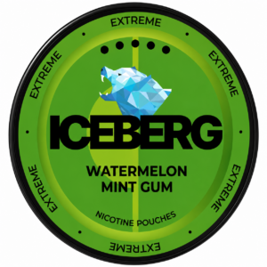 Iceberg Extreme Watermelon Mint Gum Wholesale Nicotine Pouches